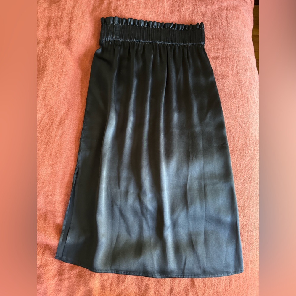 COS silk skirt